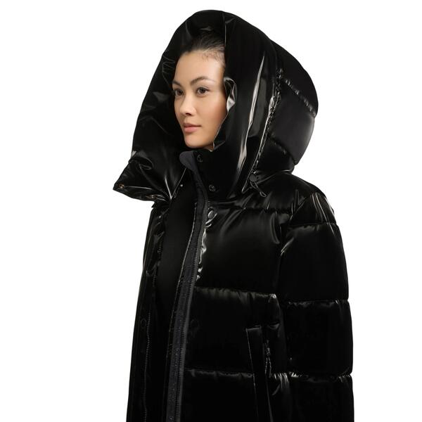Γυναικείο Μπουφάν Khujo Soulani Shiny Black SOULANISHINY-200