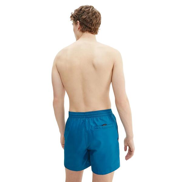 Ανδρικό Μαγιό Calvin Klein Medium Drawstring Petrol KM0KM00721-CWJ