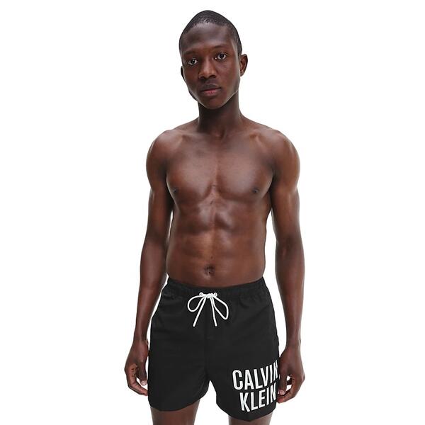 Ανδρικό Μαγιό Calvin Klein Medium Drawstring -Nos Pvh Black KM0KM00739-BEH