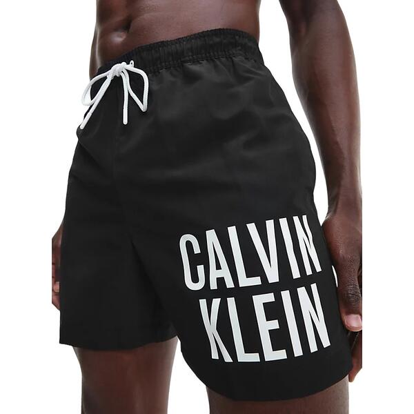 Ανδρικό Μαγιό Calvin Klein Medium Drawstring -Nos Pvh Black KM0KM00739-BEH