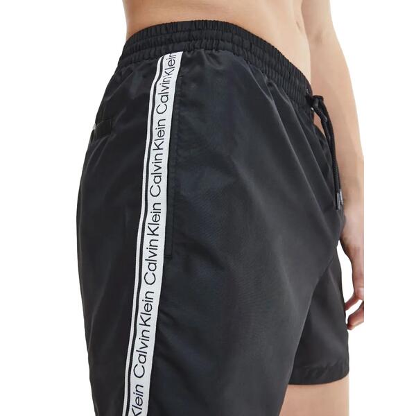 Ανδρικό Μαγιό Calvin Klein Medium Drawstring -Nos Pvh Black KM0KM00741-BEH