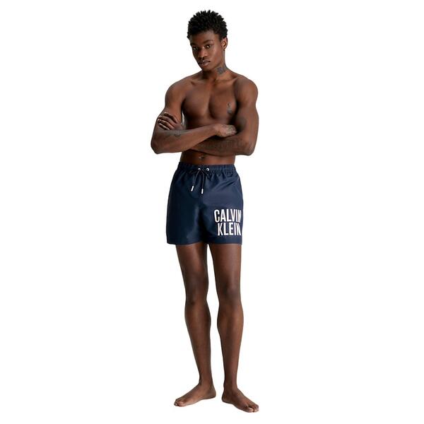 Ανδρικό Μαγιό Calvin Klein Medium Drawstring Navy Iris KM0KM00794-DCA