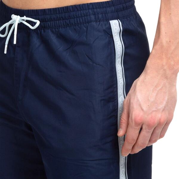 Ανδρικό Μαγιό Calvin Klein Medium Drawstring Navy Iris KM0KM00810-DCA