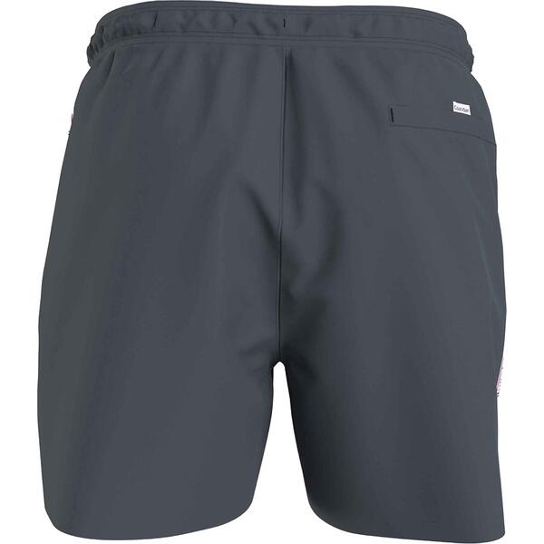 Ανδρικό Μαγιό Calvin Klein Medium Drawstring Oil Grey KM0KM00810-POJ