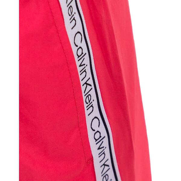 Ανδρικό Μαγιό Calvin Klein Medium Drawstring Pink Flash KM0KM00810-XI1