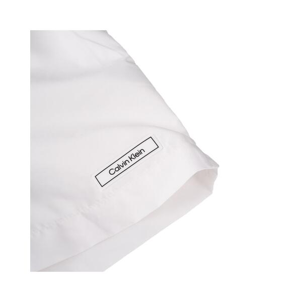 Ανδρικό Μαγιό Calvin Klein Medium Drawstring Pvh Classic White KM0KM00812-YCD