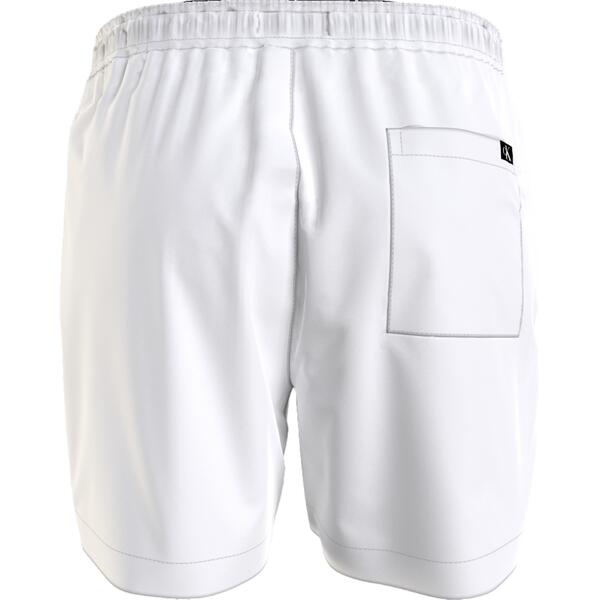Ανδρικό Μαγιό Calvin Klein Medium Drawstring Pvh Classic White KM0KM01003-YCD