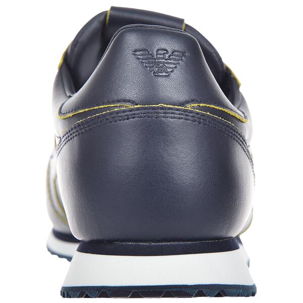 Ανδρικά Sneakers Armani Jeans Dark Blue Yellow 9350327A42244135-DARKBLUE1