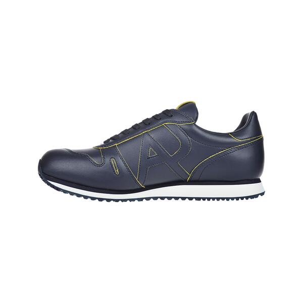 Ανδρικά Sneakers Armani Jeans Dark Blue Yellow 9350327A42244135-DARKBLUE1