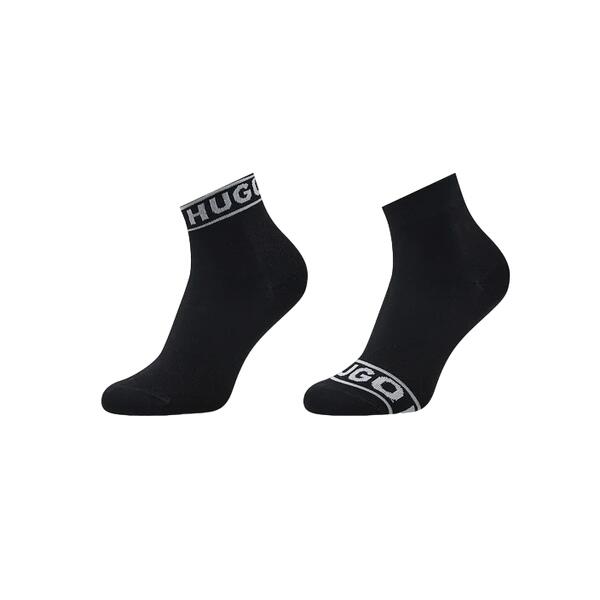 Ανδρικές Κάλτσες Hugo 2Ρ Sh Logo Cc W Black 50469291-001