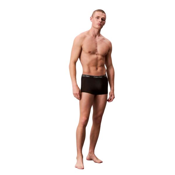 Ανδρικά Εσώρουχα Calvin Klein Low Rise Trunk 3pk Black LV00NB4409-UB1