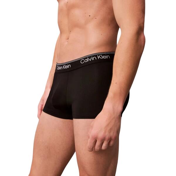 Ανδρικά Εσώρουχα Calvin Klein Low Rise Trunk 3pk Black LV00NB4409-UB1