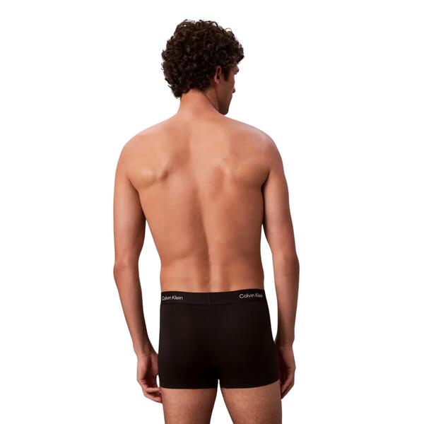 Ανδρικά Εσώρουχα Calvin Klein Trunk 3pk Black LV00NB4476-UB1