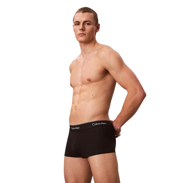 Ανδρικά Εσώρουχα Calvin Klein Low Rise Trunk 3pk Black w/ Dtm WB/Adrenaline Rush w/ LV00NB4564-0FD