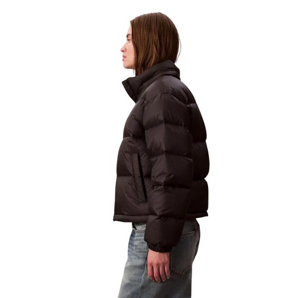 Γυναικείο Μπουφάν Calvin Klein Essential Midweight Puffer Jacket Black LV047D501G-UB1