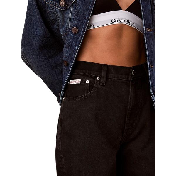 Γυναικείο Jean Calvin Klein New Mom Jean Soft Black LV047D843G-TWMRG