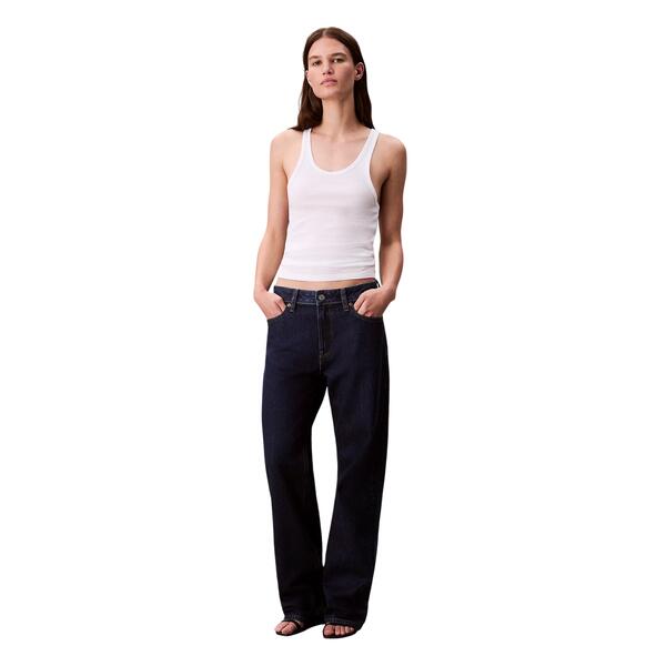 Γυναικείο Jean Calvin Klein Signature 90s Straight True Indigo LV047D901G-GWIRG
