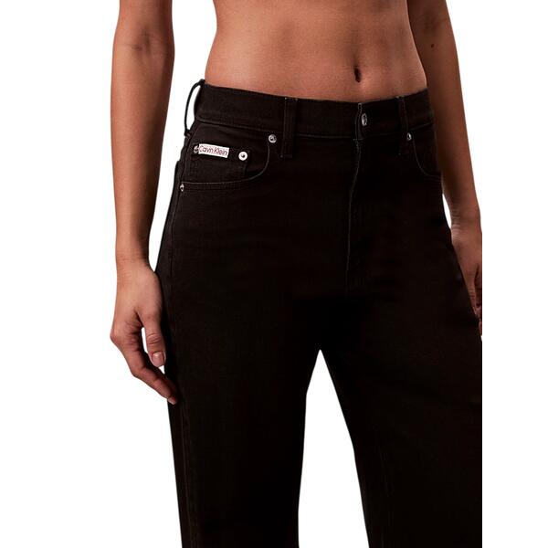Γυναικείο Jean Calvin Klein Ultra High Wide Leg True Black LV047D907G-VLIRG