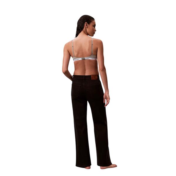 Γυναικείο Jean Calvin Klein Ultra High Wide Leg True Black LV047D907G-VLIRG