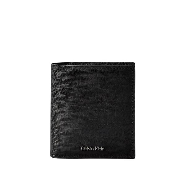 Ανδρικό Πορτοφόλι Calvin Klein Saffiano Ew Slim Trifold w Card Black LV04D1075G-UB1