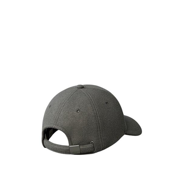 Ανδρικό Καπέλο Calvin Klein Felt w Metal Plaque Cap Dark Grey LV04D5054G-N3Z