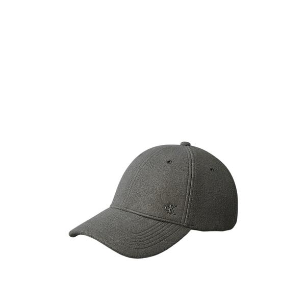 Ανδρικό Καπέλο Calvin Klein Felt w Metal Plaque Cap Dark Grey LV04D5054G-N3Z