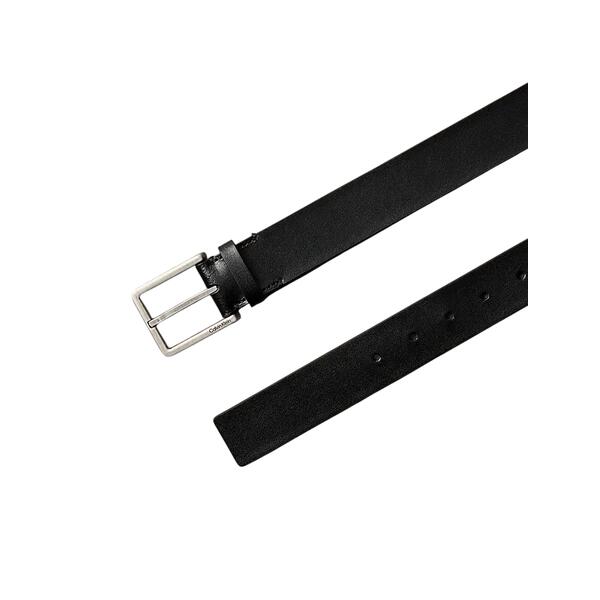 Ανδρική Ζώνη Calvin Klein Warmth Buckle 35mm CK Black/Antique Silver LV04D7047G-V8L