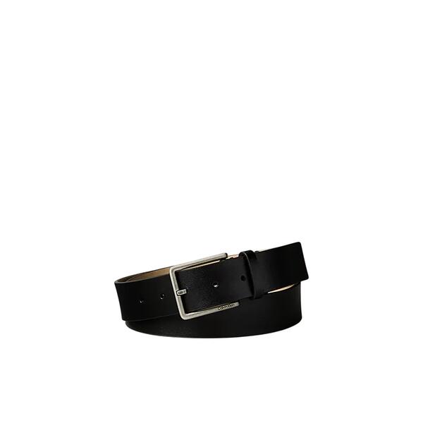 Ανδρική Ζώνη Calvin Klein Warmth Buckle 35mm CK Black/Antique Silver LV04D7047G-V8L