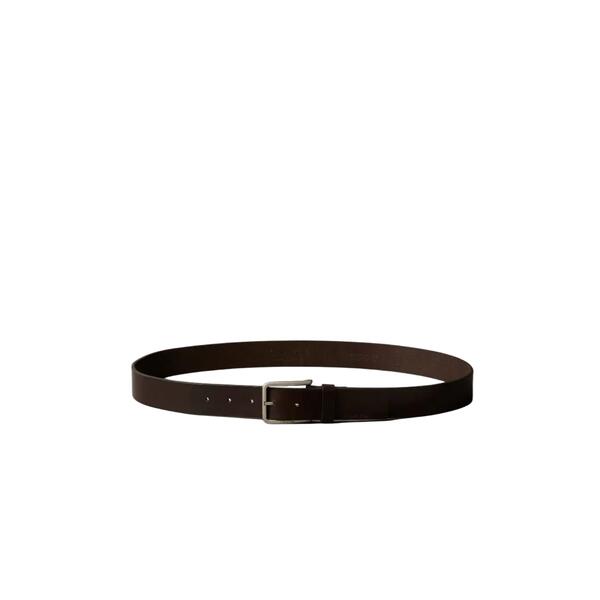 Ανδρική Ζώνη Calvin Klein Warmth Buckle 35mm CK Dark Brown/Antique Silver LV04D7047G-YG1