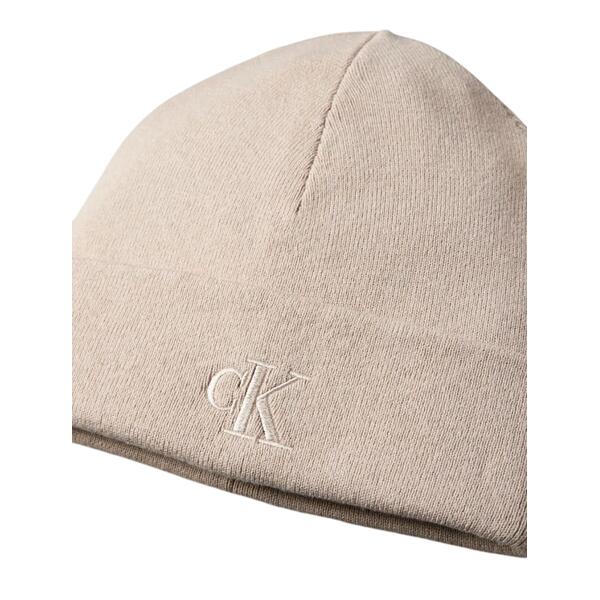 Ανδρικός Σκούφος Calvin Klein Fine Rib Beanie Chateau Gray LV04D8020G-RMU