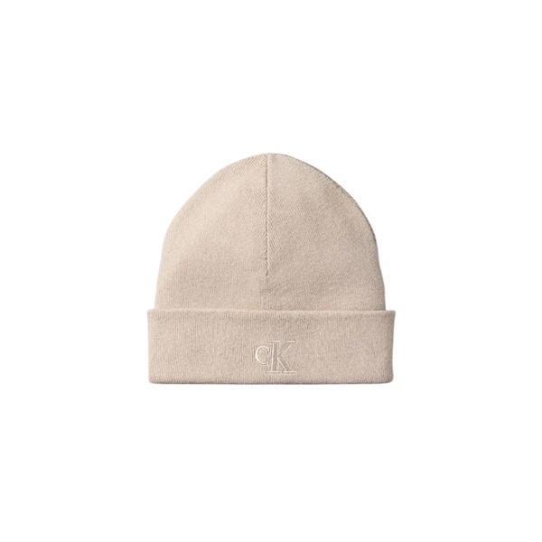 Ανδρικός Σκούφος Calvin Klein Fine Rib Beanie Chateau Gray LV04D8020G-RMU