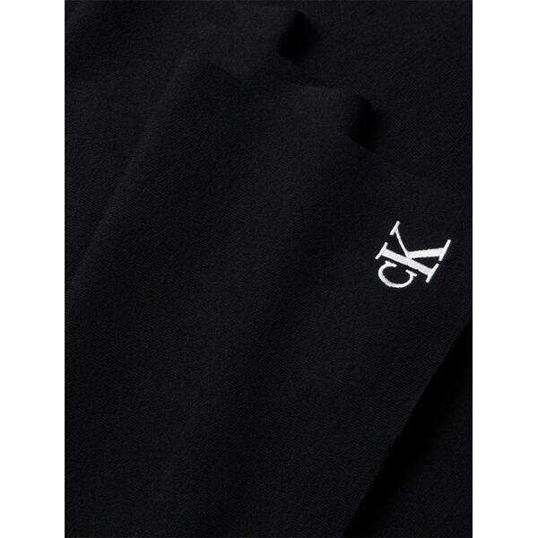 Ανδρικό Κασκόλ Calvin Klein Fine Rib Scarf Black LV04D8021G-UB1