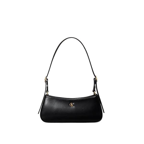 Γυναικεία Τσάντα Ώμου Calvin Klein Ck Small Shoulder Bag Black / Antique Light Gold LV04F3170G-YIH