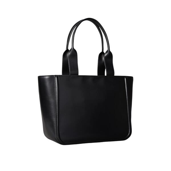 Γυναικεία Τσάντα Χειρός Calvin Klein Raised Ck Medium Tote Black LV04F3218G-UB1