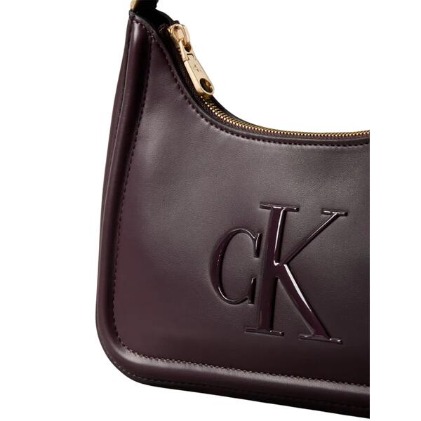 Γυναικεία Τσάντα Calvin Klein Raised Ck Small Shoulder Bag Fudge LV04F3230G-BAP
