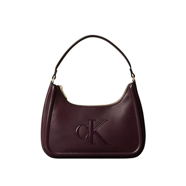 Γυναικεία Τσάντα Calvin Klein Raised Ck Small Shoulder Bag Fudge LV04F3230G-BAP