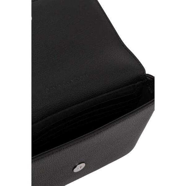 Γυναικείο Πορτοφόλι Calvin Klein Minimal Monogram Ew Flap Ph CB19 Na Black LV04K1027G-UB1