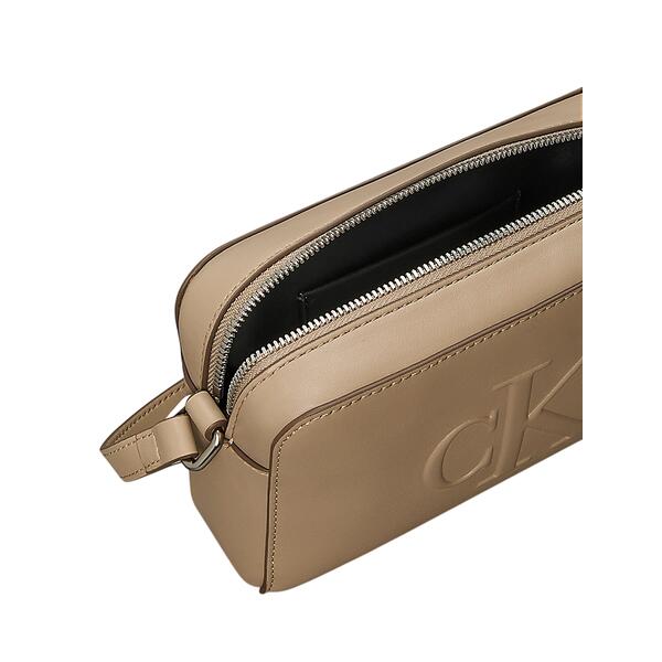 Γυναικεία Χιαστί Τσάντα Calvin Klein Sculpted Ew Camera Bag20 Crockery LV04K3036G-PBF