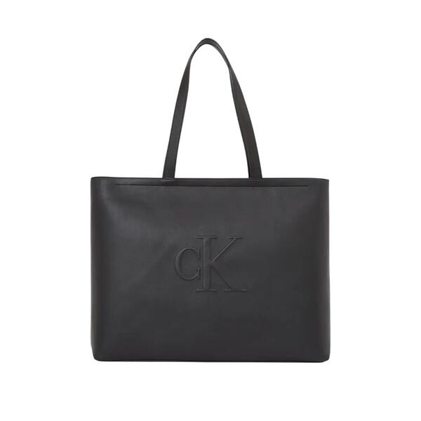 Γυναικεία Τσάντα Calvin Klein Sculpted Slim Tote34 Black LV04K3070G-UB1