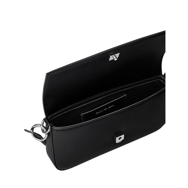 Γυναικεία Τσάντα Ώμου Calvin Klein Sculpted Flap Shoulder Pouch25 Black LV04K3148G-UB1