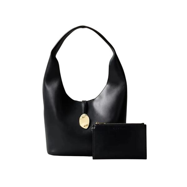 Γυναικεία Τσάντα Χειρός Calvin Klein Stn Lck Slchy Smll S Black LV04K3176G-UB1