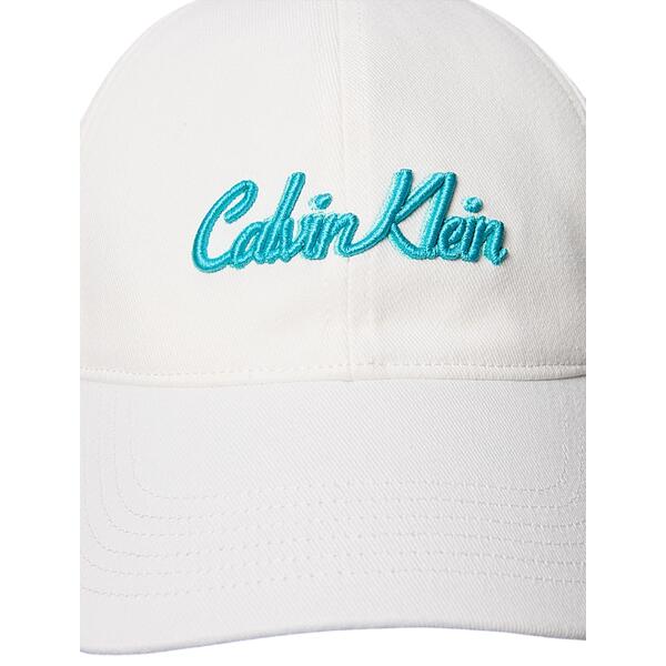 Γυναικείο Καπέλο Calvin Klein 6 Panel Ssnl Graphic Cap Brilliant White LV04K5044G-YAA