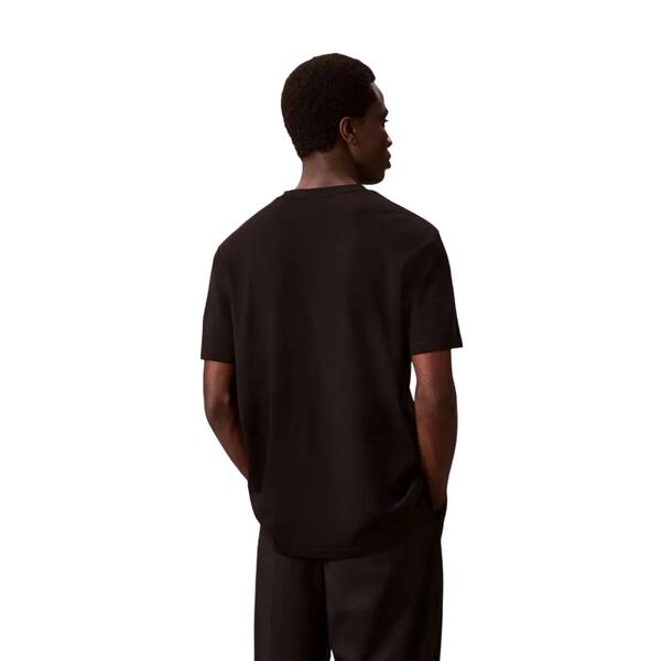 Ανδρικό Τ-Shirt Calvin Klein Ss Supima Chest Emb Crewneck Tee Black LV04LB275G-UB1