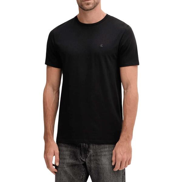Ανδρικό T-Shirt Calvin Klein SS Stretch Cotton Slim Tee Black LV04LC240G-UB1