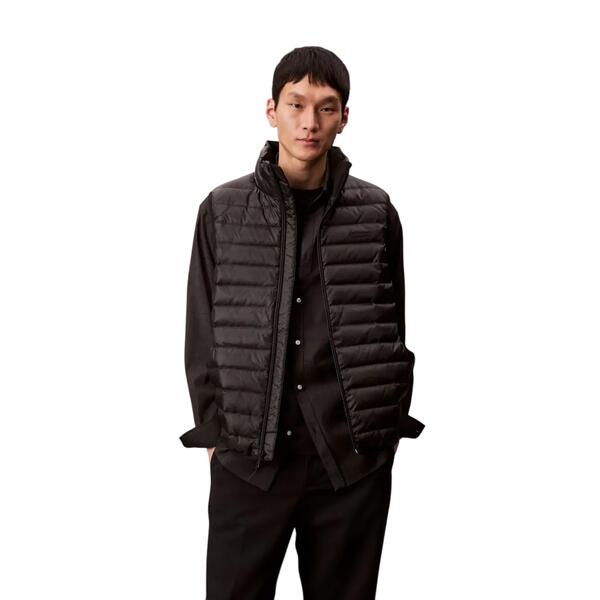Ανδρικό Μπουφάν Calvin Klein Slvlss Lt Wt Nylon Puffer Vest Black LV04LC509G-UB1