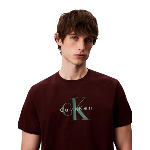 Ανδρικό T-Shirt Ss Hero Monologo Tee 20s Moroccan Brown LV04RB862G-GR9