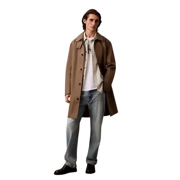 Ανδρικό T-Shirt Calvin Klein Ss Hero Monologo Tee 20s Brilliant White LV04RB862G-YAA