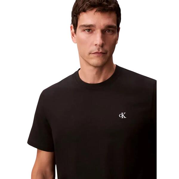 Ανδρικό T-Shirt Calvin Klein Ss Monogram 20S Easy Tee Black LV04RC275G-UB1
