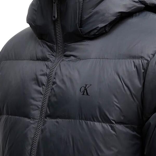 Ανδρικό Μπουφάν Calvin Klein Ls Nyln Zp Off Hd Dw Asphalt LV04RC518G-BAC