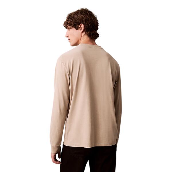 Ανδρική Μπλούζα Calvin Klein Ls Easy Monogram Tee Ancient Marble LV04RD247G-2F3